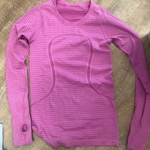 Purple lululemon long sleeve